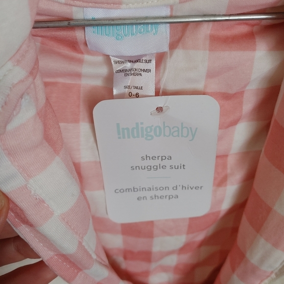 NWT - Indigo Baby Snuggle Suit 0-6MTHS - Picture 6 of 7